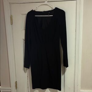 H&M Classic Black Long Sleeve Dress